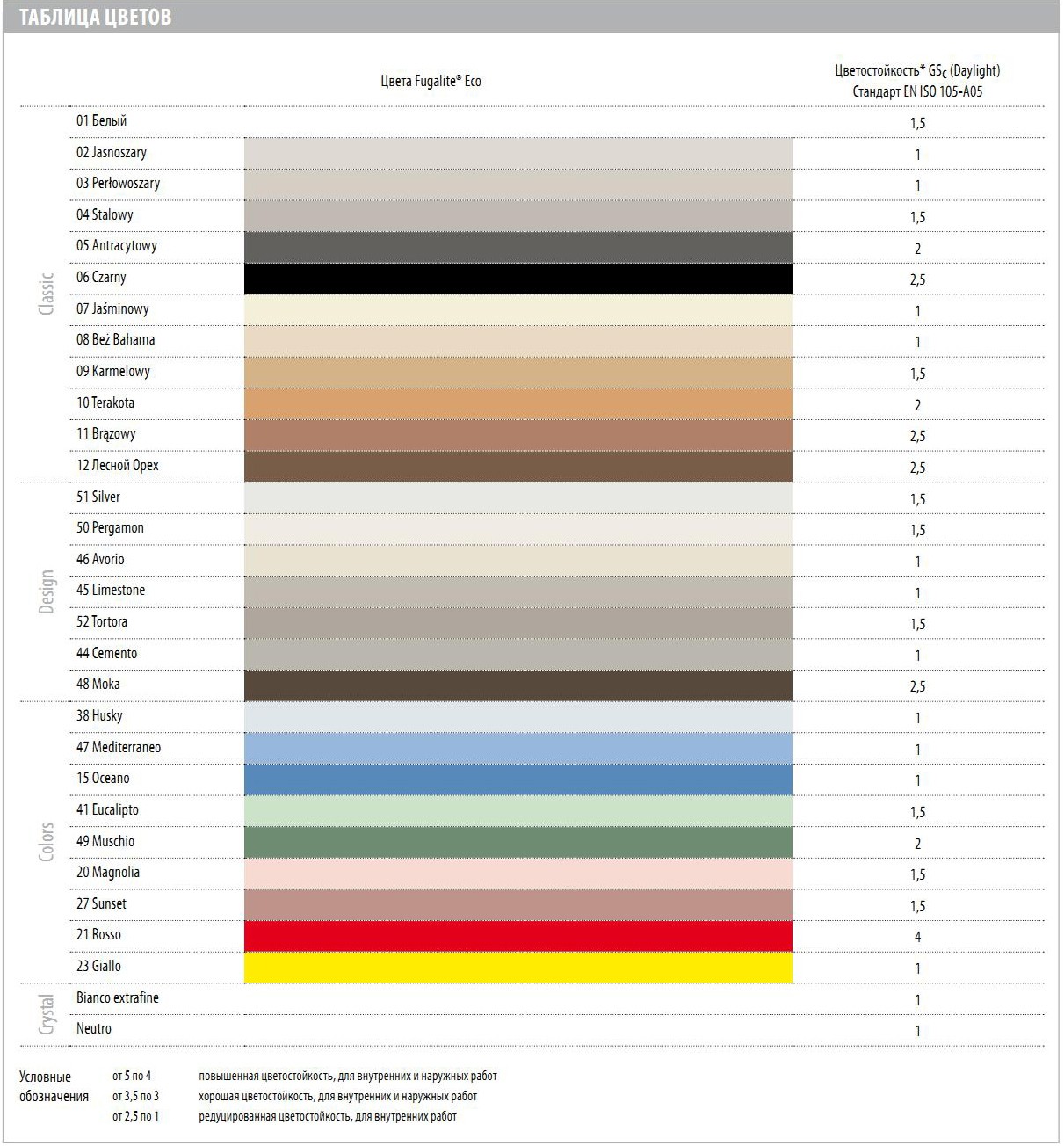 Затирка 07 — Jasmine серия Fugalite Eco