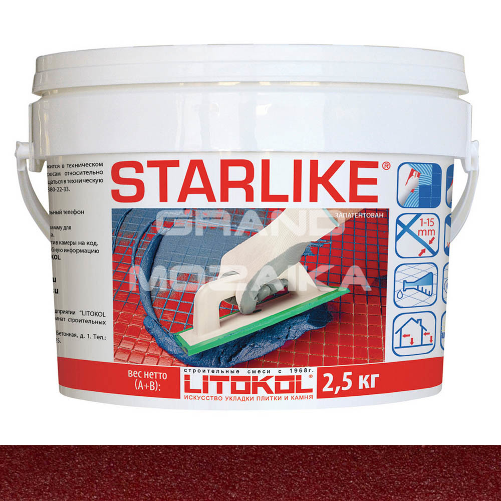 Затирка LITOCHROM S C.450 2.5 серия Starlike