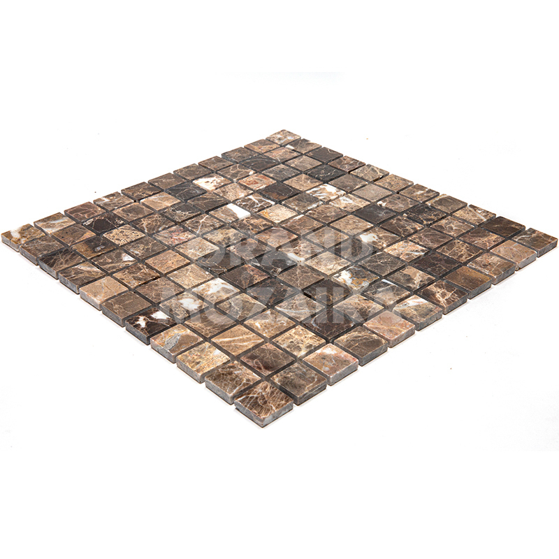 Мозаика 7M022-25P (Emperador Dark) серия Adriatica