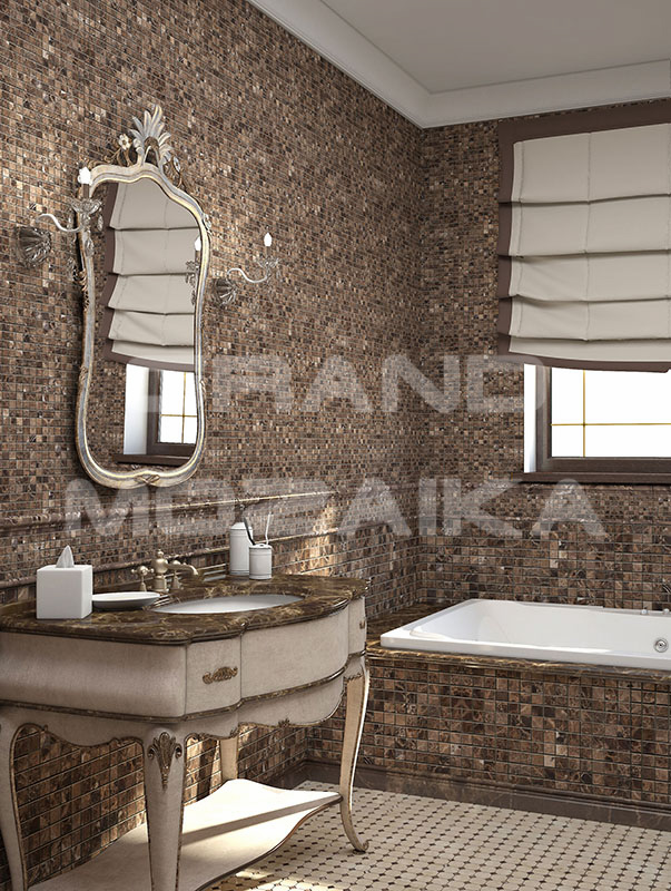 Мозаика M036+M022-BP серия Octagon