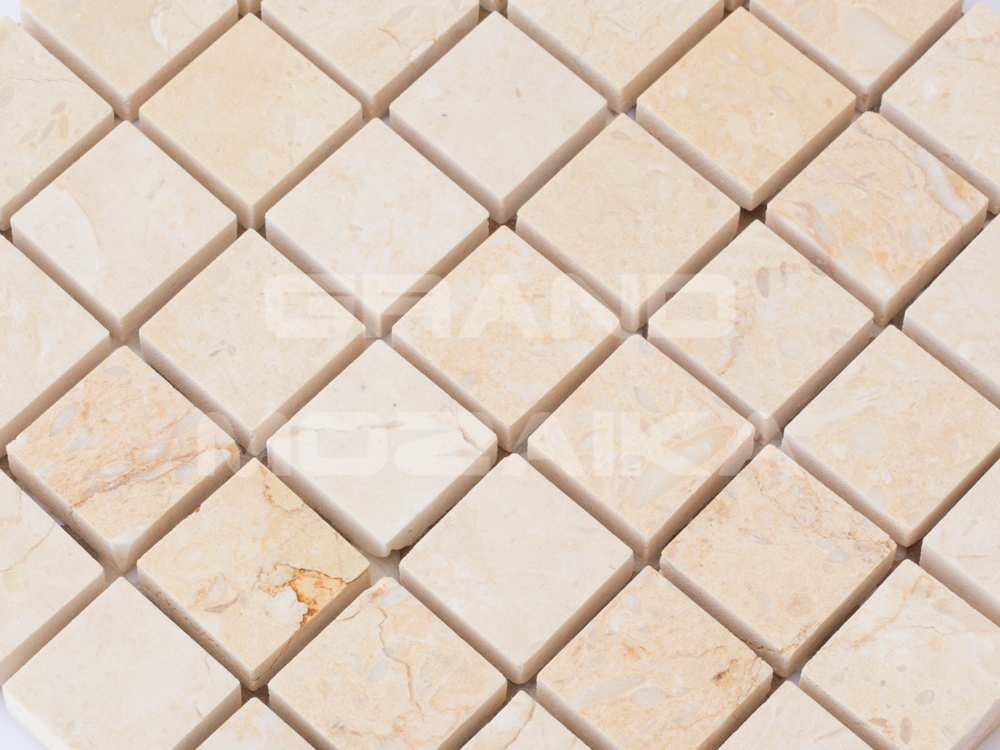 Мозаика АМ-9П (Botticino) серия Marble