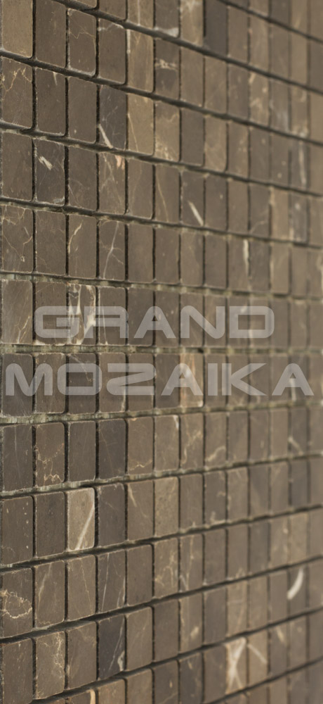 Мозаика АМ-3П (Choco Emperador Dark) серия Marble