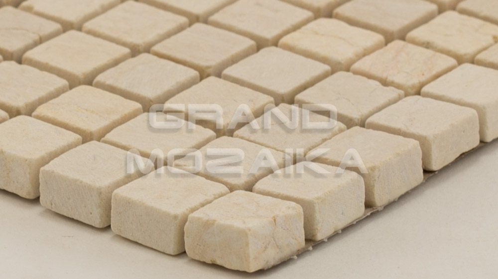 Мозаика АМ-9С (Botticino) серия Marble