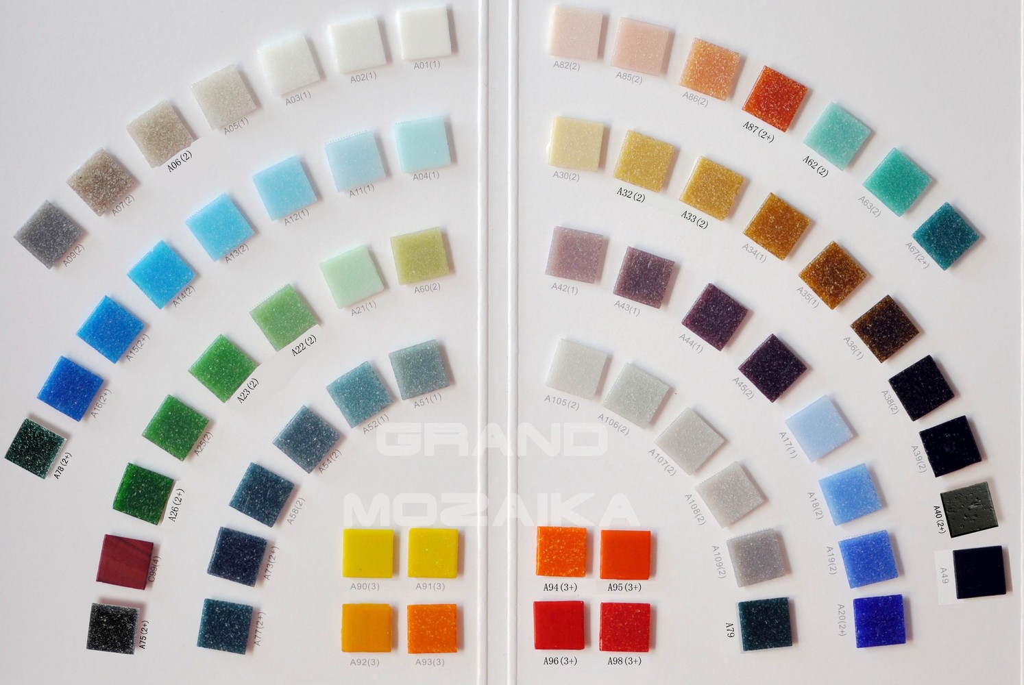 Мозаика A15 (20*20) (2+) серия Quartz (Base)