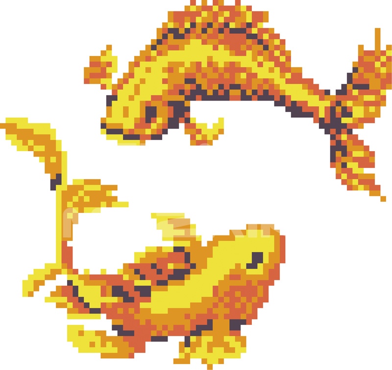 Панно Панно Две рыбки серия Панно Rose