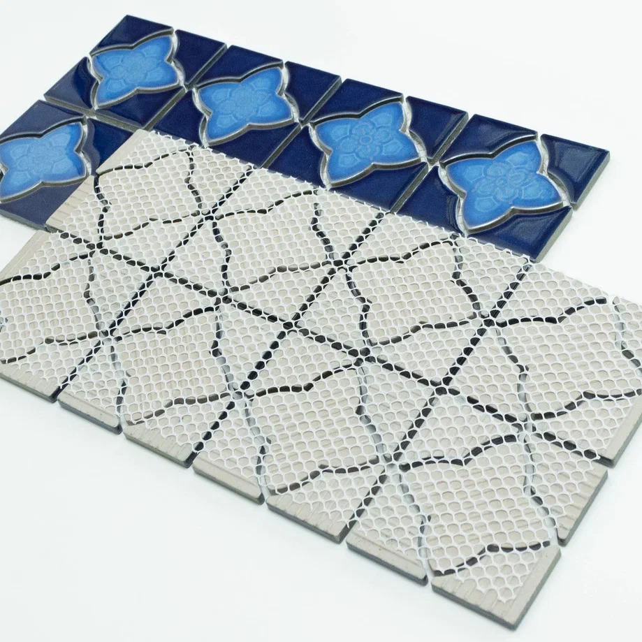 Бордюр мозаичный BW0021 серия Porcelain