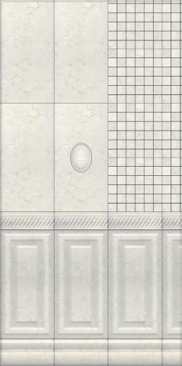 Мозаика MM11092 Декор светлый мозаичный серия Белгравия