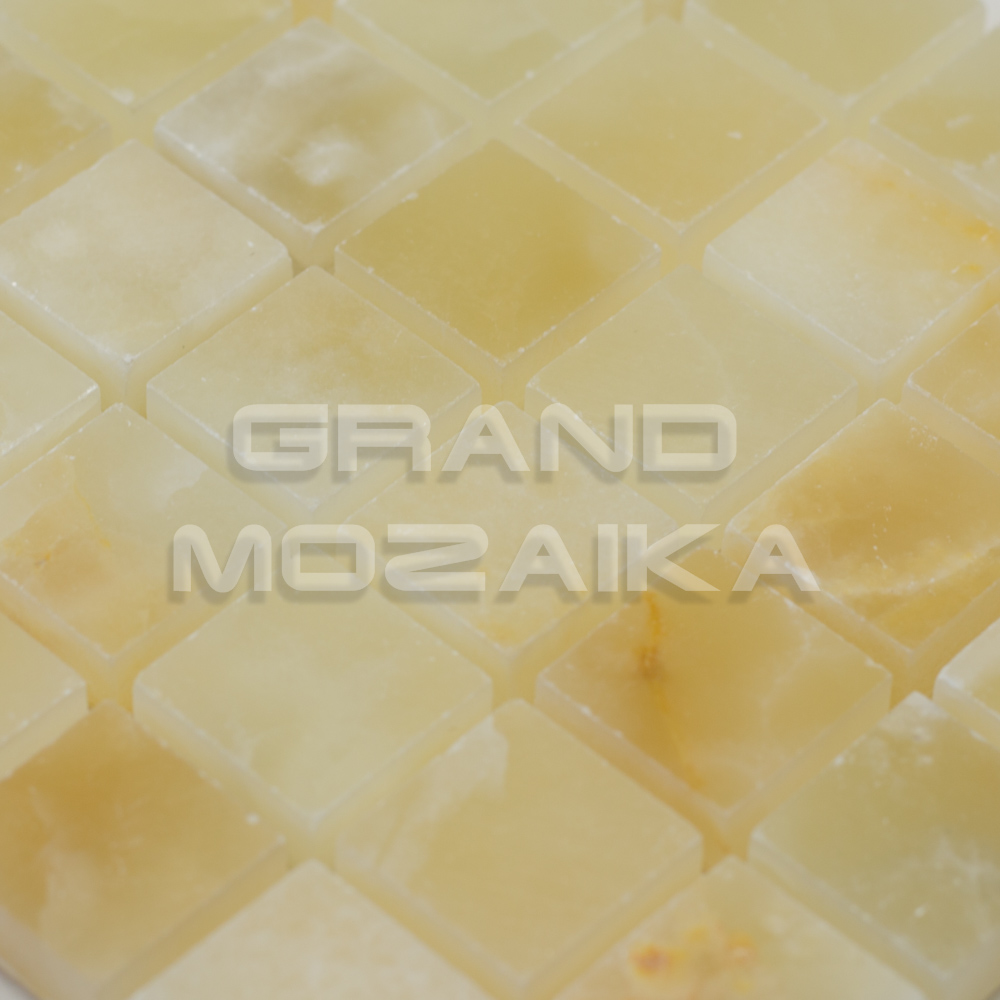 Мозаика LIGHT HONEY ONYX 23*23 серия Anatolian Stone