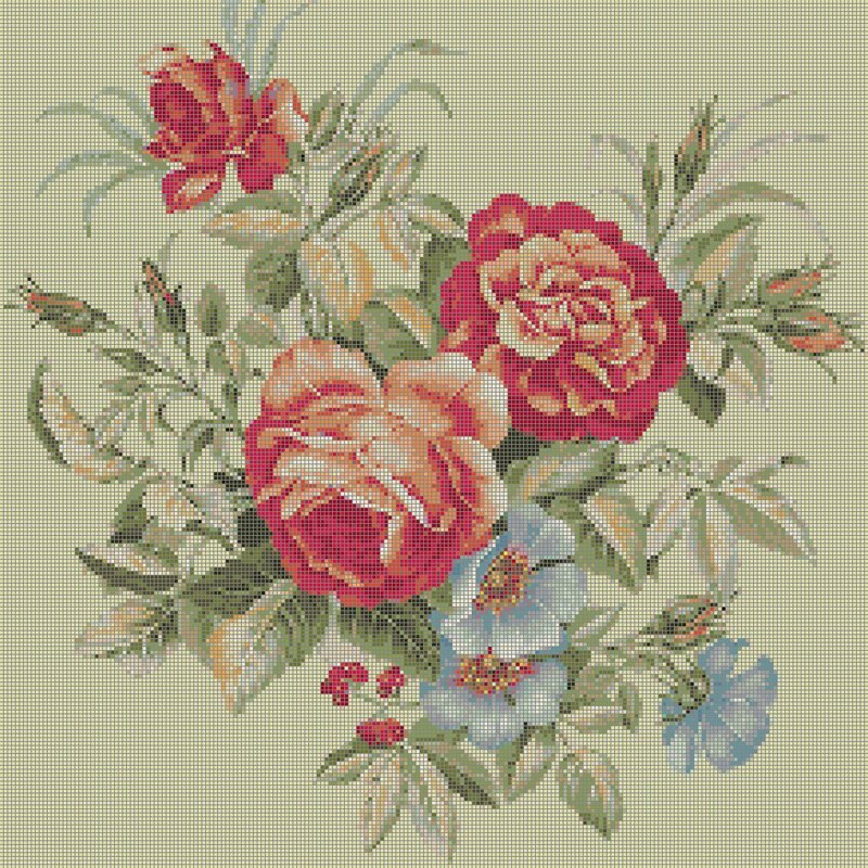 Панно FLO-02 серия Панно Пиксель