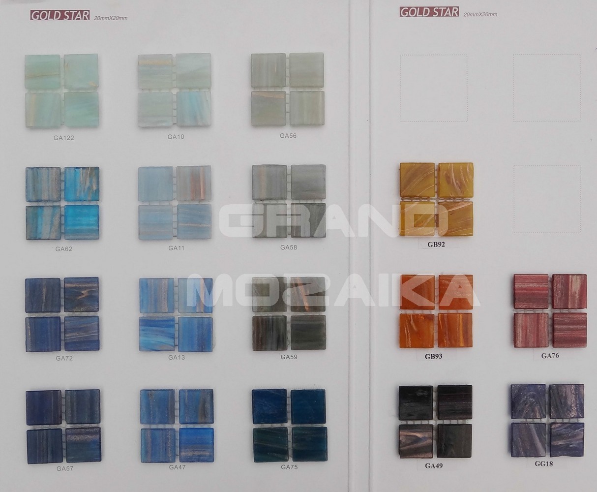 Мозаика GA58 серия Goldstar