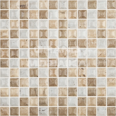 Мозаика Mix Edna Stones Travertino серия Stones