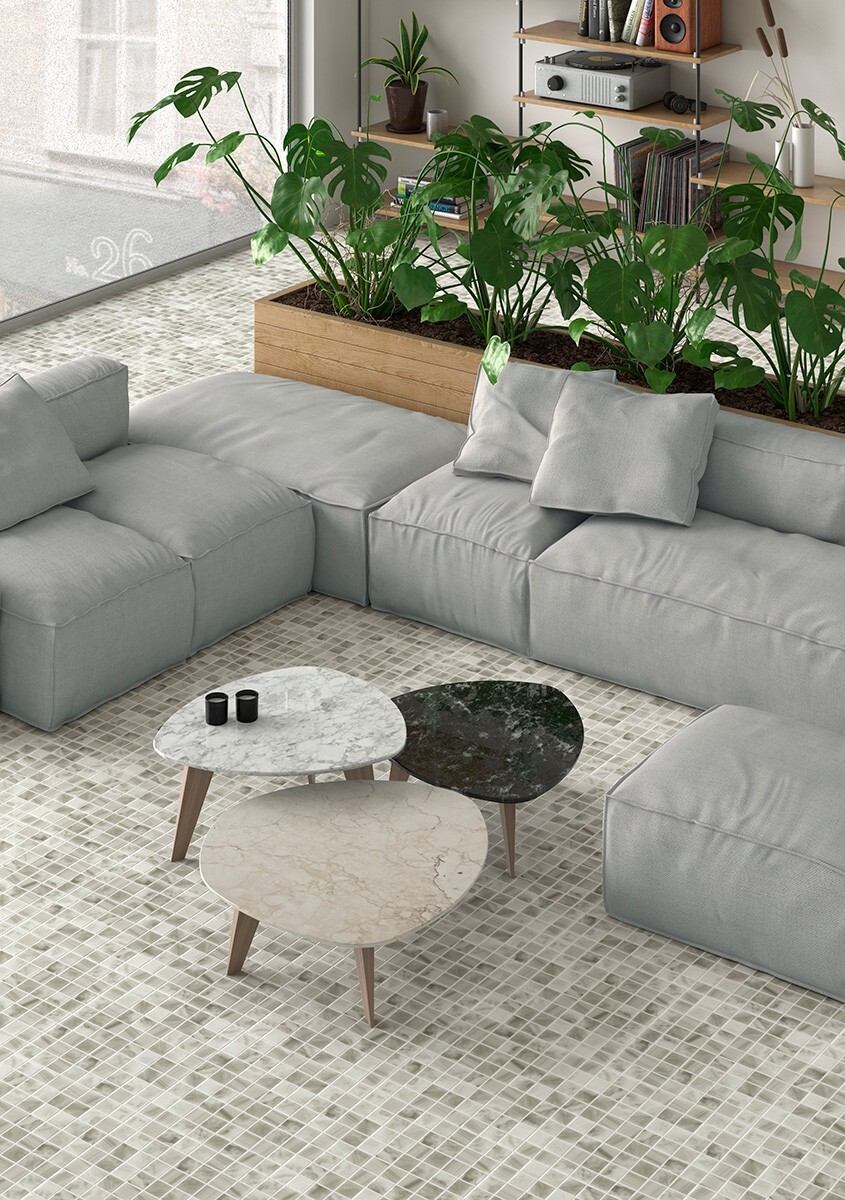 Мозаика Nature Pearl River №5700 MT 38x38 серия Nature V