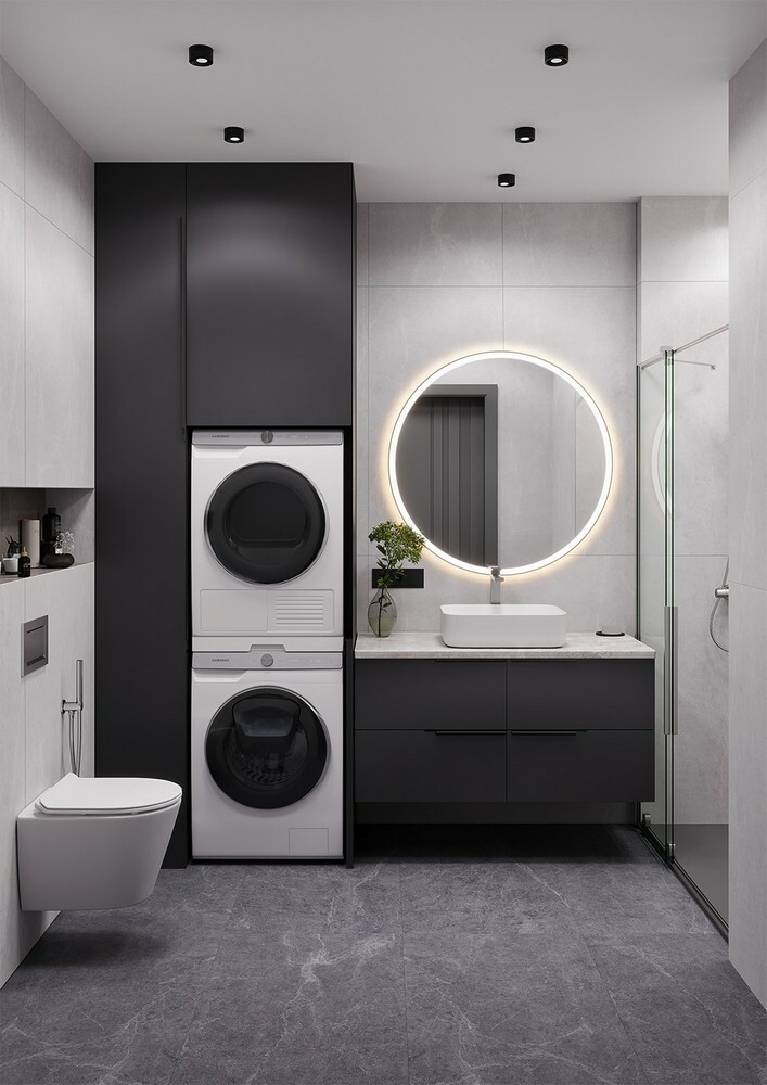 Плитка Alpine Nero 60x120 Matt серия Silk