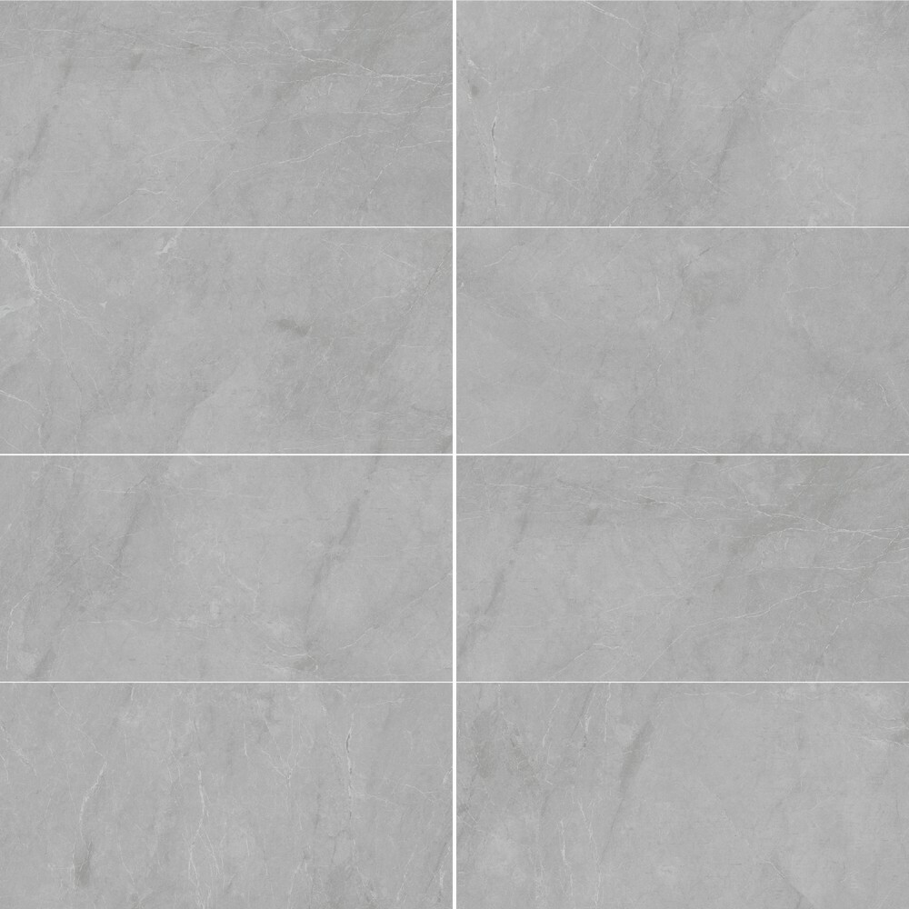 Плитка Barcelona Light Grey 60x120 5мм Matt серия Marbles