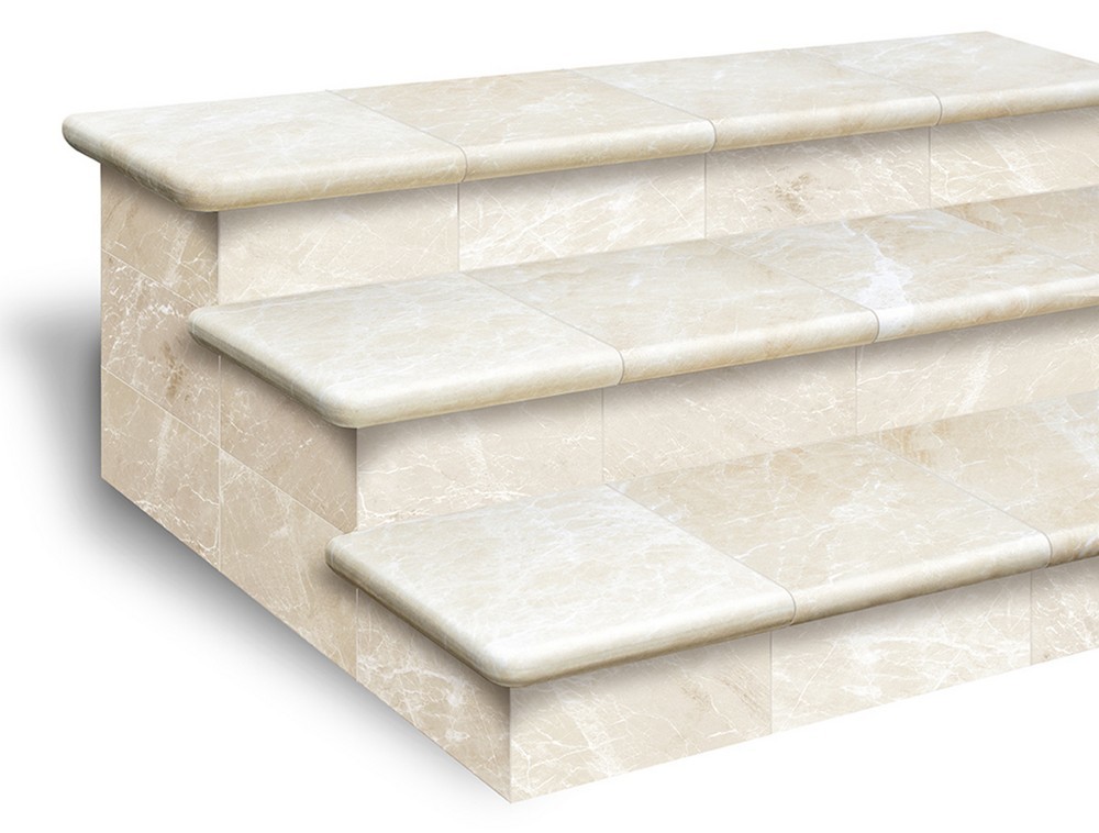 Ступени PELDANO NEVADA LIMESTONE Фронтальная ступень 33X33Х4 серия Nevada Limestone