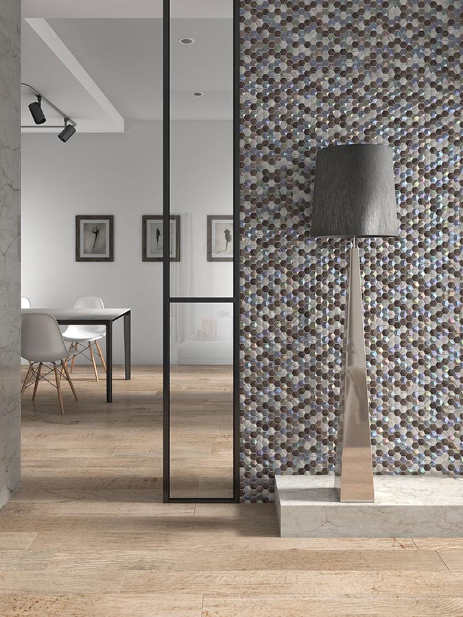 Мозаика Hex Forest Mix серия Elite Glass