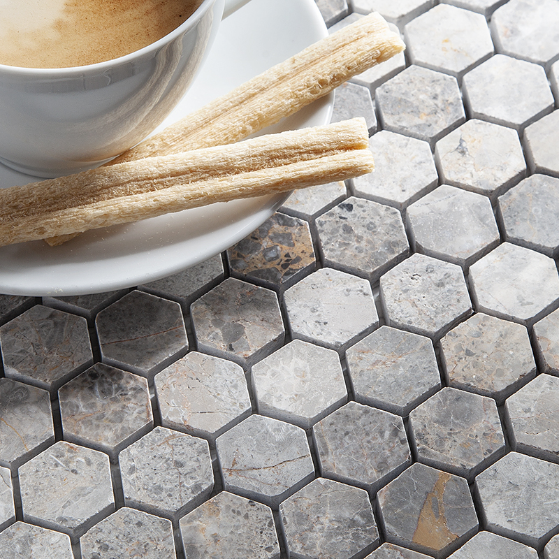 Мозаика Hexagon VLgP 23x23 (305X265X8) серия Wild Stone