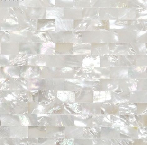 Мозаика Whitelip MOP ShelI 10*15 серия Морской перламутр