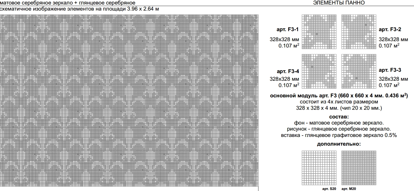 Мозаика Firenze3 серия Firenze Viva