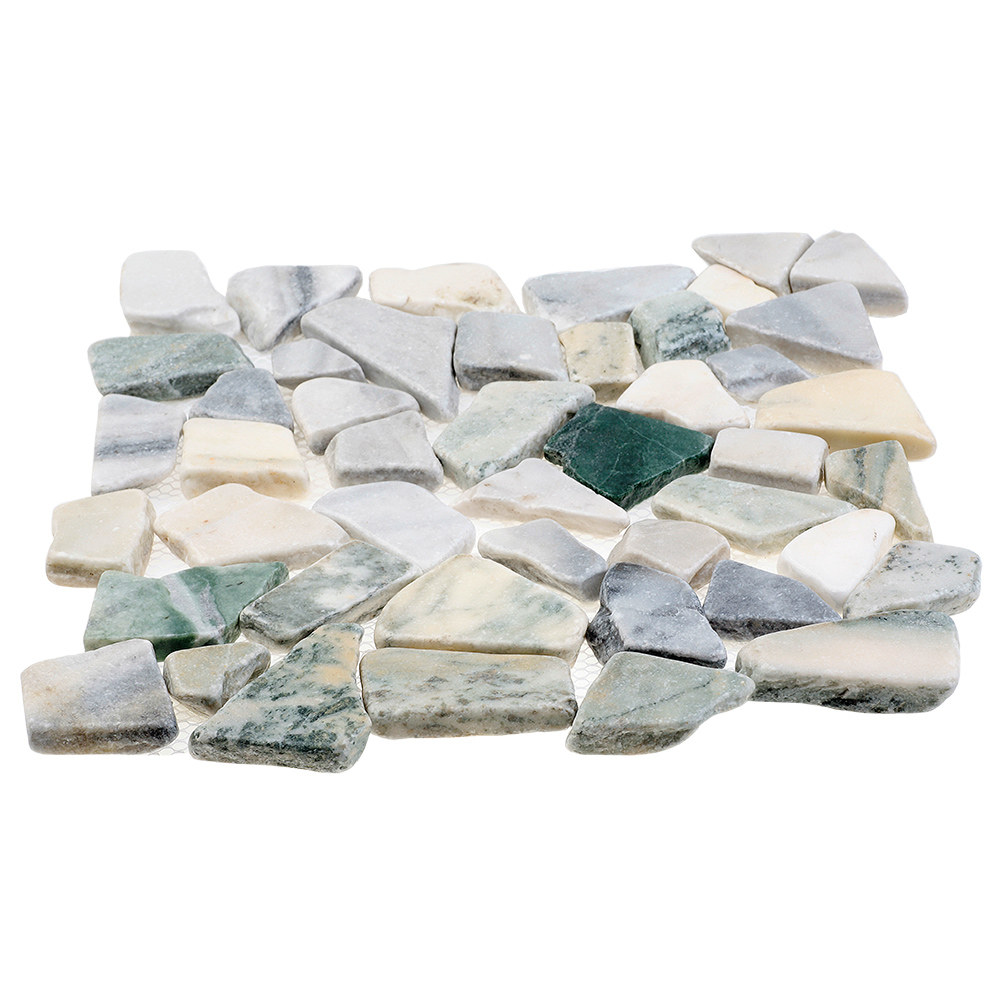 Мозаика 052250 MS7004 IL МРАМОР серо-зелёный серия Nature