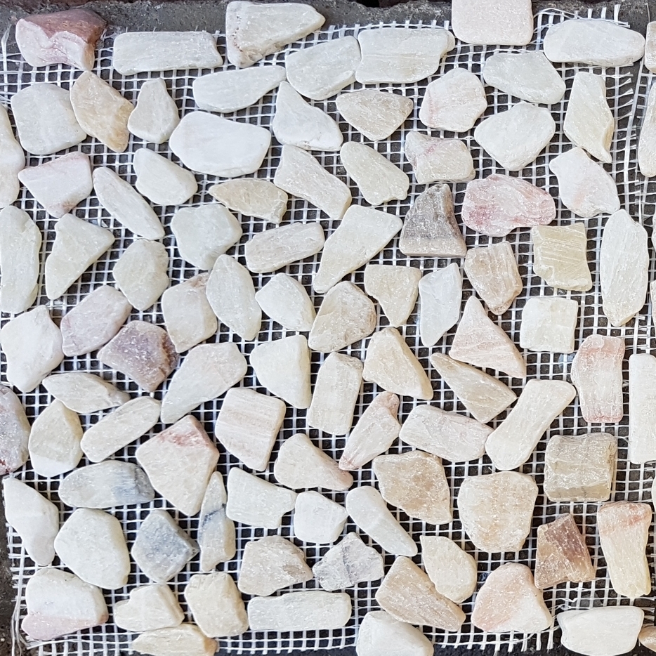 Мозаика 052364P MS7012 S ОНИКС песочный треугольный серия Nature