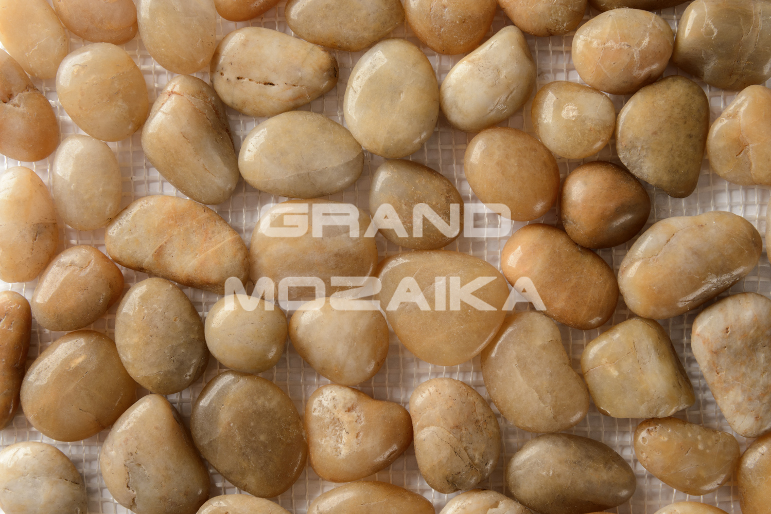 Мозаика 052350 MS00-6HP ГАЛЬКА ГЛАМУР-ГЛЯНЕЦ шлифованная серия Nature