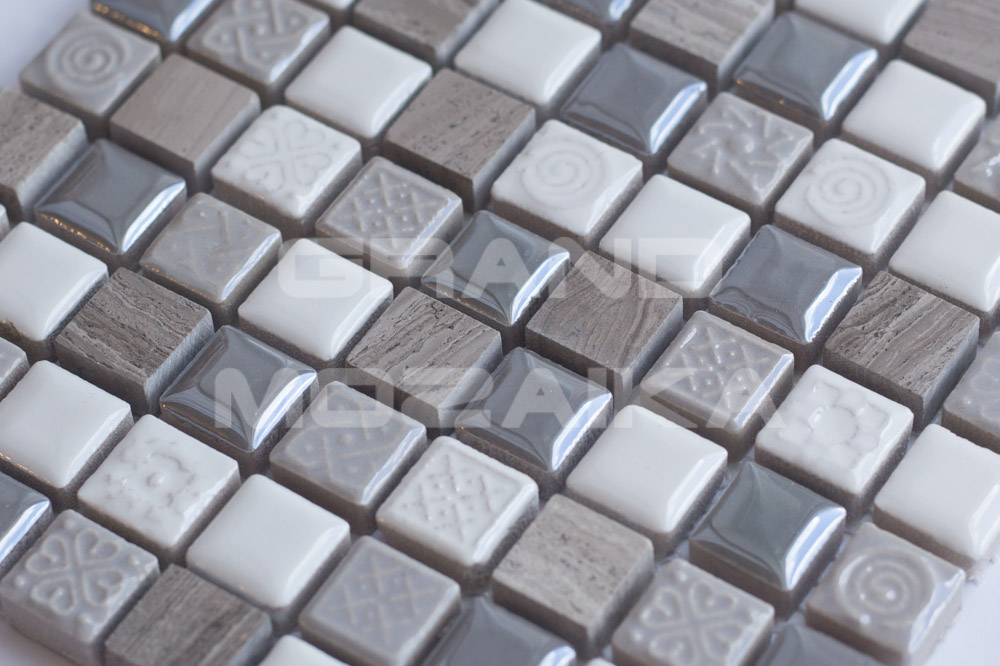 Мозаика Smoke серия Mix Bona