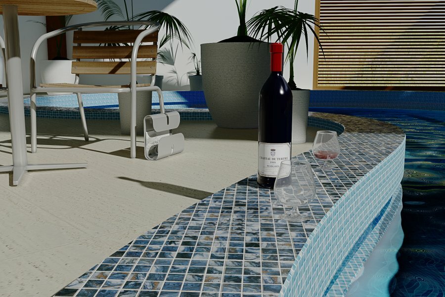 Мозаика Amuletto Art серия Misti Glass