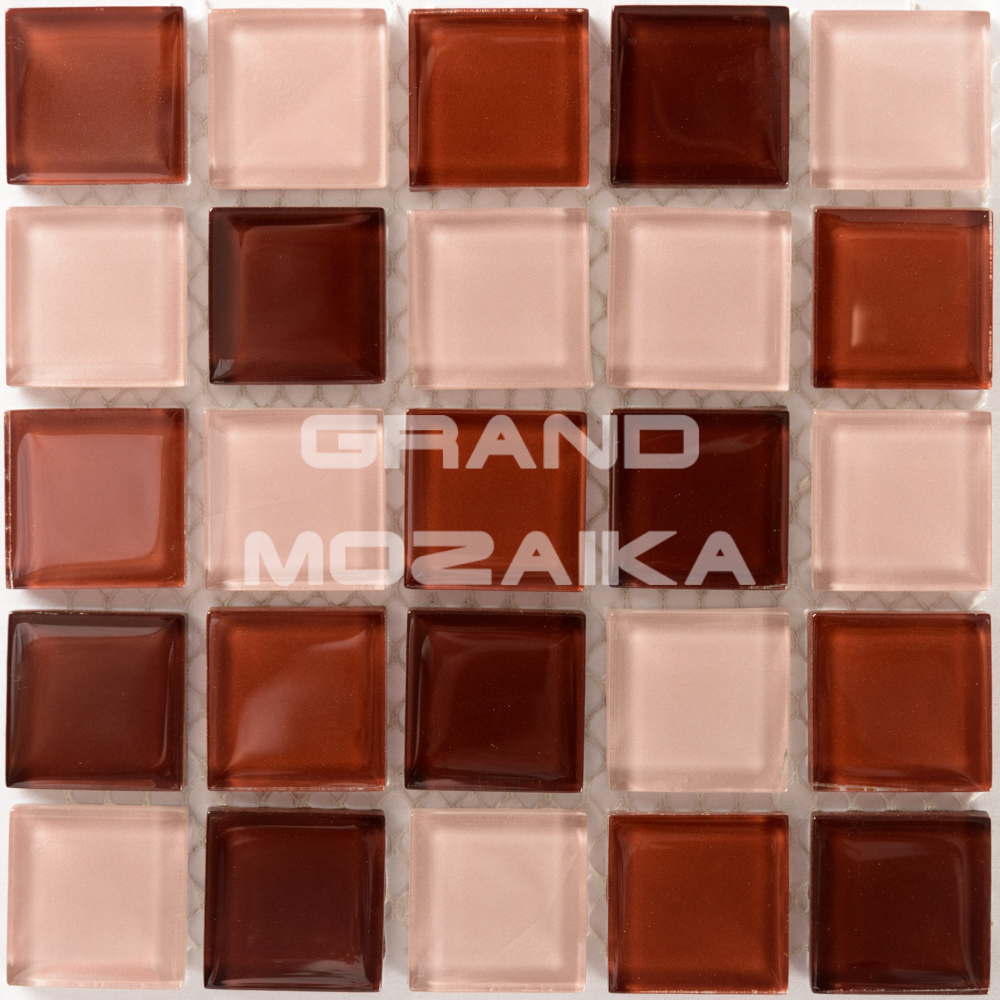Мозаика Brown mix серия Crystal Bona