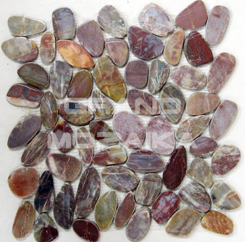 Мозаика Flat Red jack серия Sea Pebble
