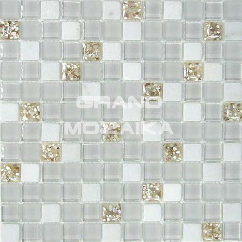 Мозаика Ice Cube серия Glass-Stone