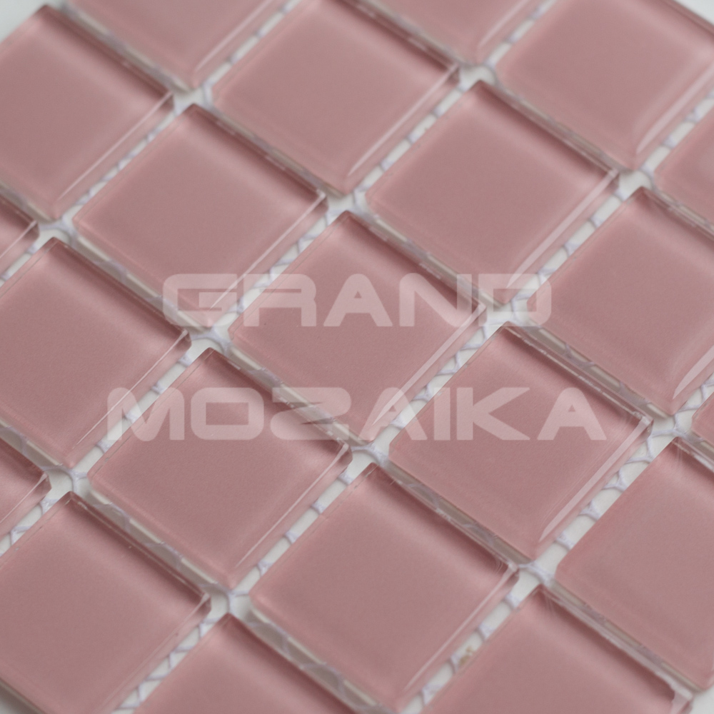Мозаика Pink glass серия Crystal Bona