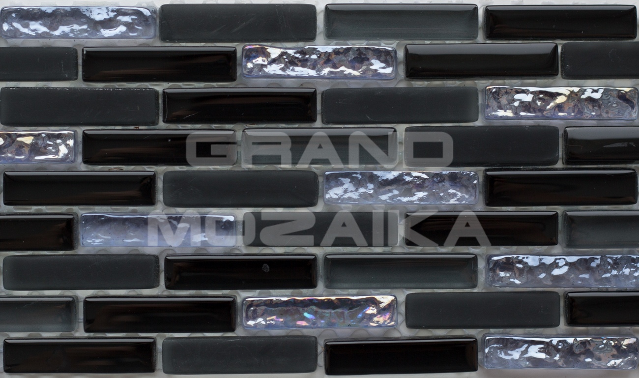 Мозаика Black Sticks серия Orro Glass