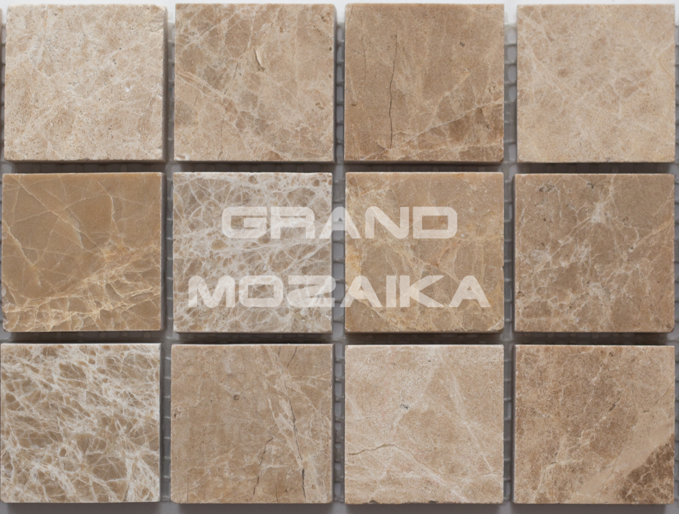 Мозаика Emperador Light Pol. 30X30x7 серия Orro Stone