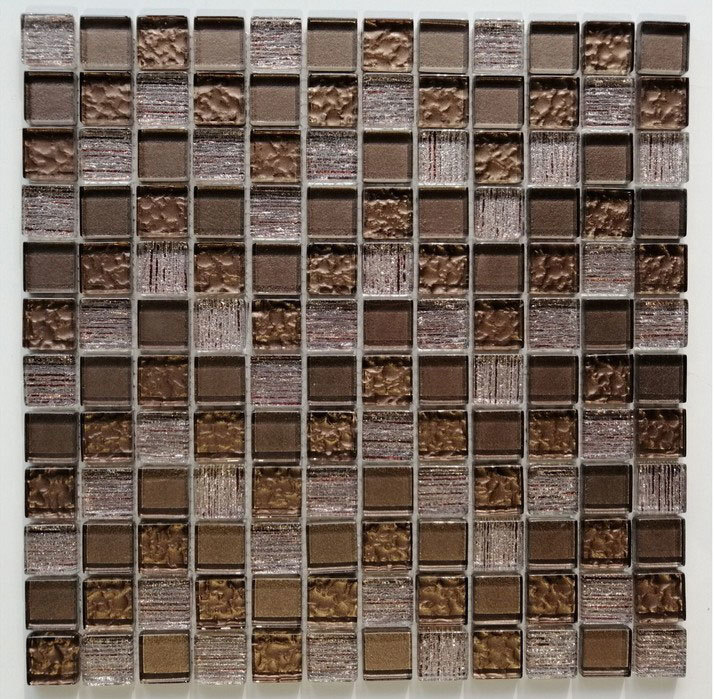Мозаика Gloss Brown серия Orro Glass