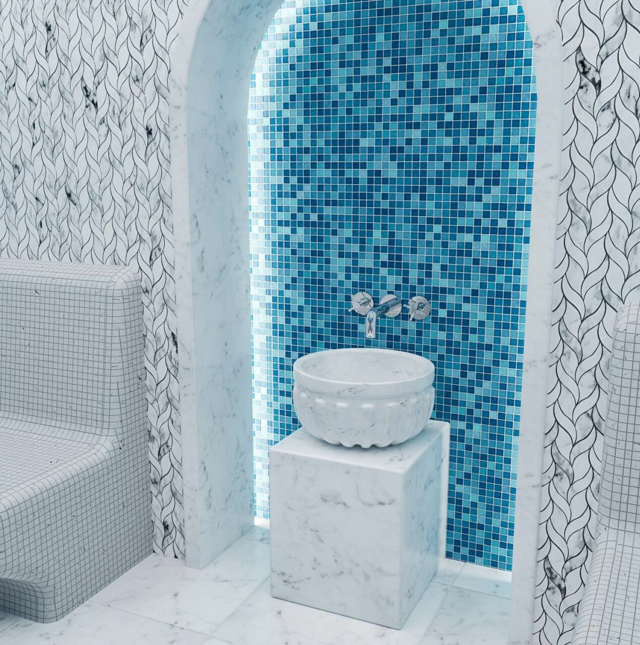 Мозаика Lumina Art серия Orro Stone