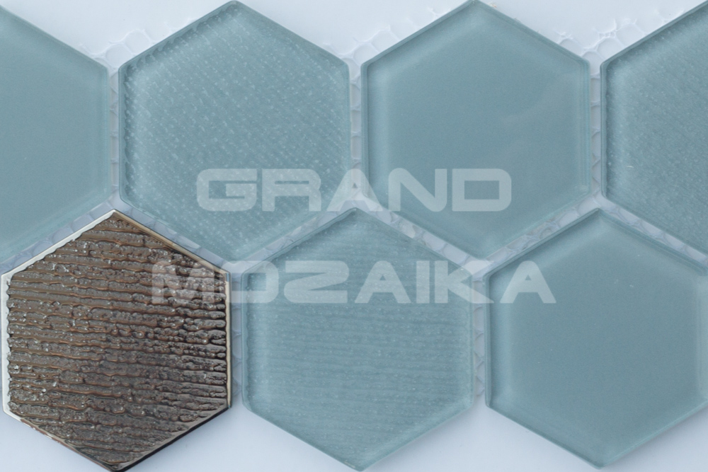Мозаика Omega Gray серия Orro Glass