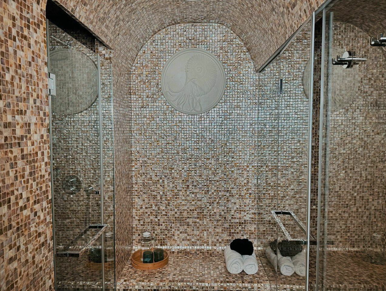 Мозаика Sun Shell серия Orro Glass