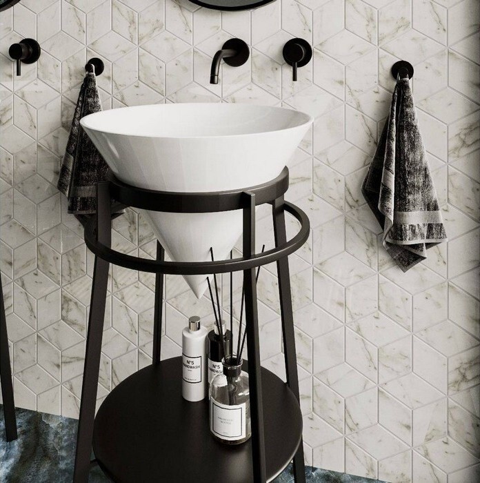 Мозаика Viva Statuario серия Orro Ceramics