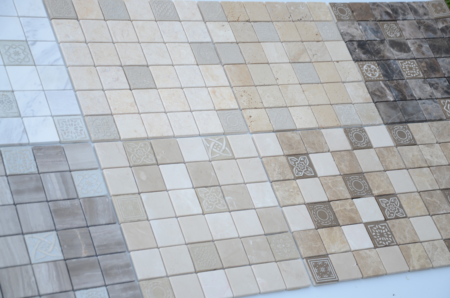 Мозаика Art Travertino beige серия Art Stone