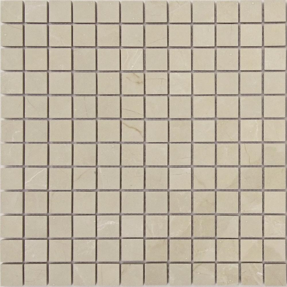 Мозаика BMB1562M4 Nuvola beige POL 23x23 серия Marble Porcelain