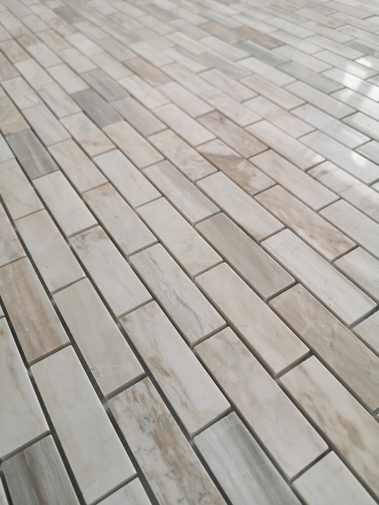 Мозаика Nuvola rosato POL 23x73x7 серия Pietrine