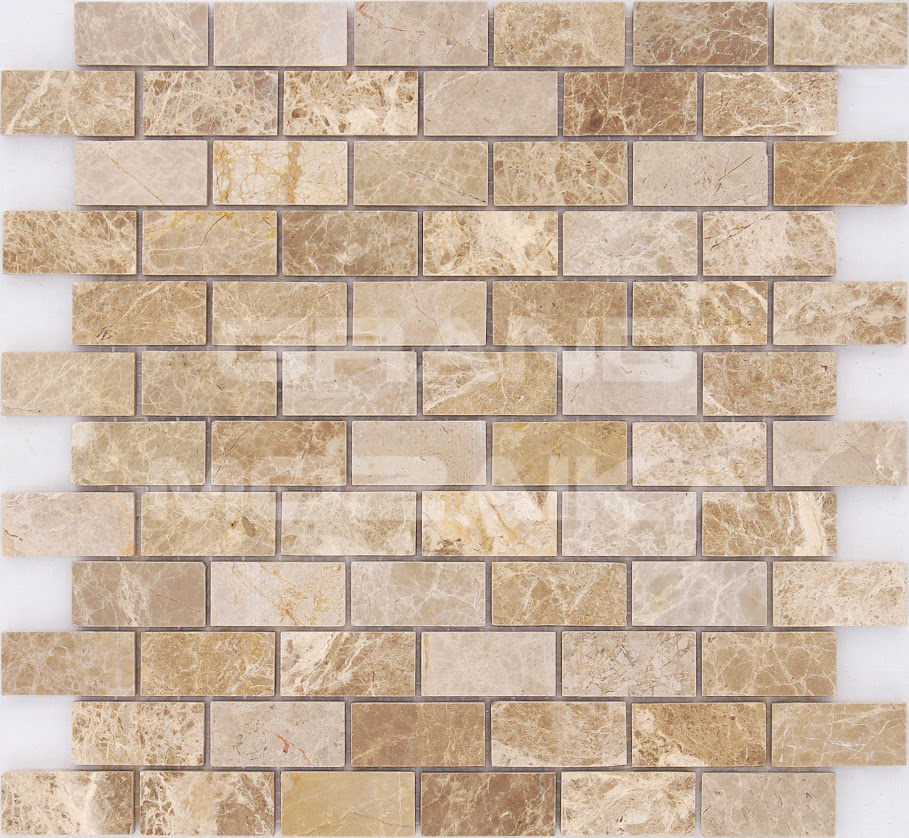 Мозаика Emperador Light MAT 23x48х4 серия Pietrine Slim