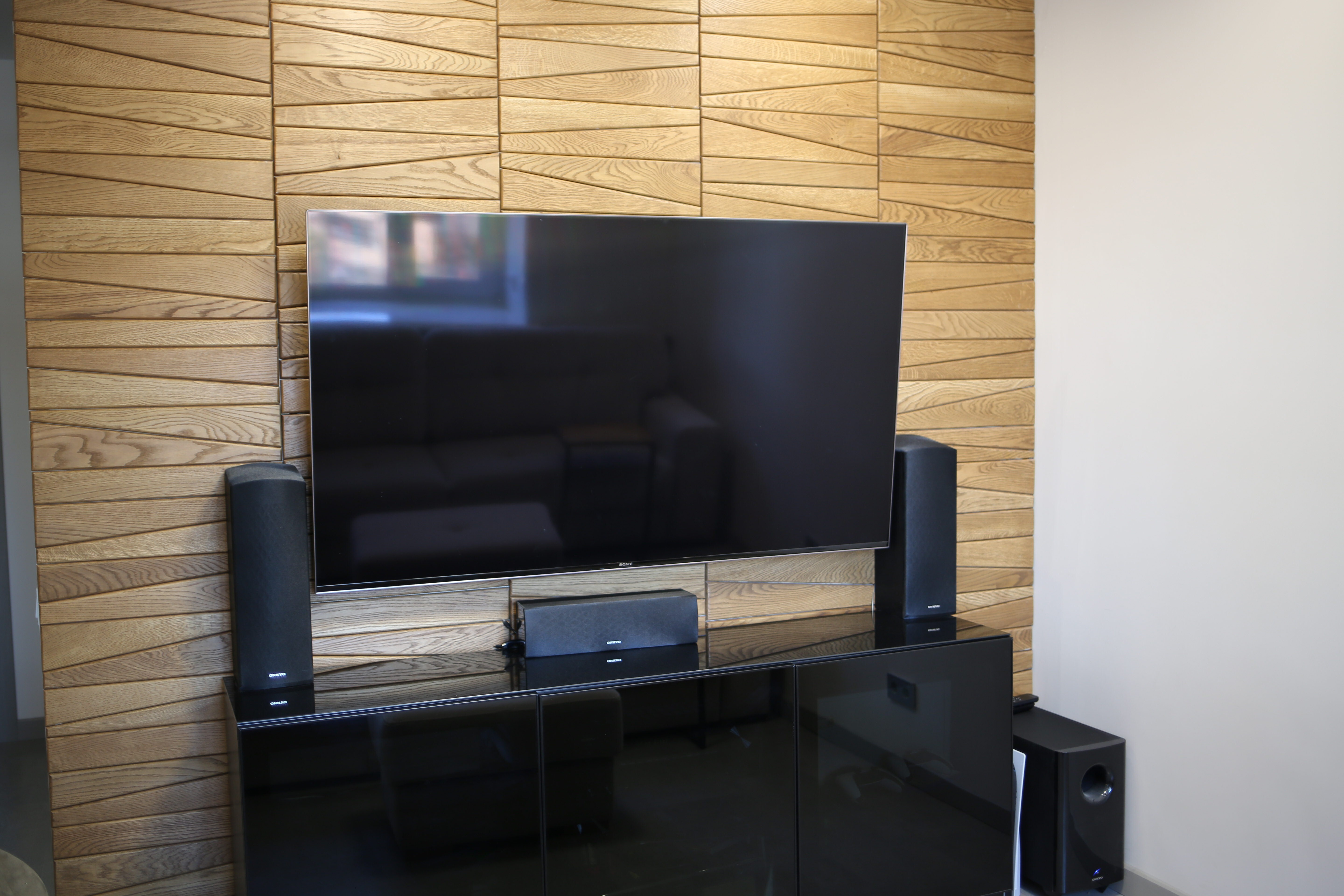 Мозаика Трапеция серия Деревянные панели