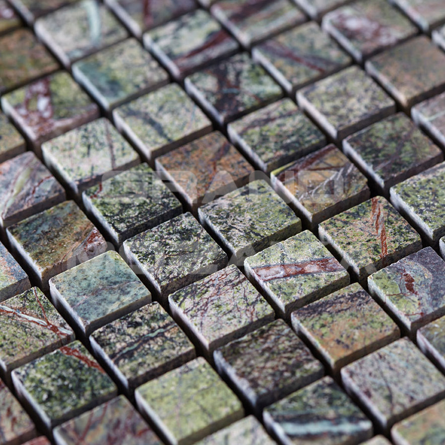 Мозаика Marble Mosaic Rain Forest Green серия Marble Mosaic