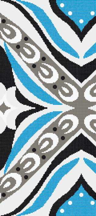 Панно Amelie Blue E серия Decorations