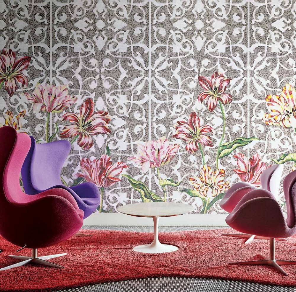 Панно Tulips Grey B серия Decorations