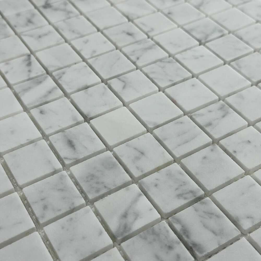Мозаика CARRARA WHITE POL 23x23 серия Marble Stone