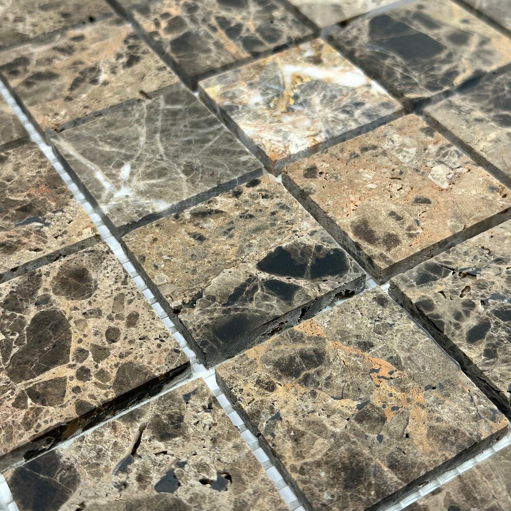 Мозаика EMPERADOR DARK MAT 48x48 серия Marble Stone