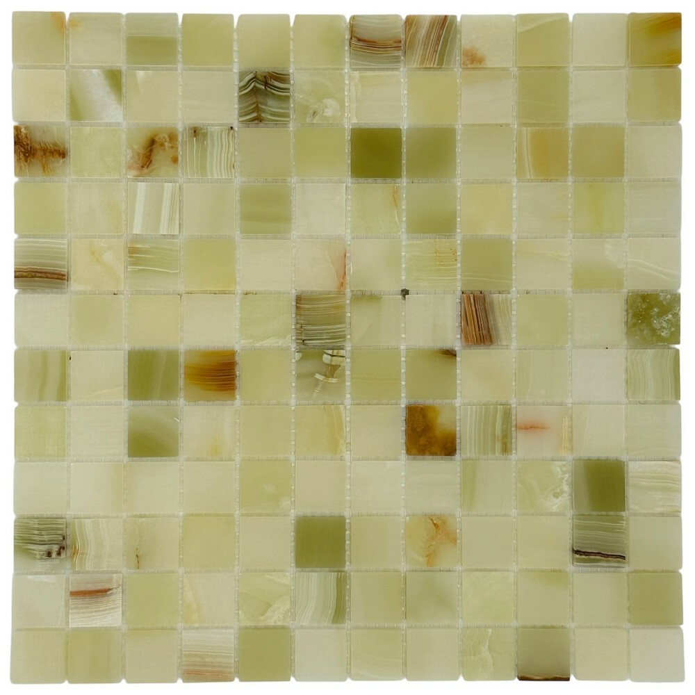 Мозаика ONYX GREEN POL 23x23 серия Marble Stone